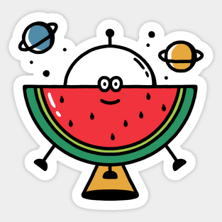 Summer Ufo Sticker